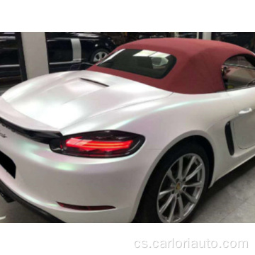 Matte Fantacy White Auto Vinyl Wrap